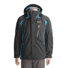Goldwin Speed Jacket - Insulated (For Men) in Black/Turquoise - Closeouts