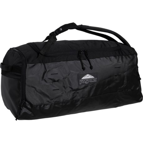 Jansport Good Vibes Gear Hauler 56 Duffel Bag - Black Mini Ripstop - BLACK MINI RIPSTOP ( )