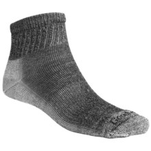 Goodhew 1/4 Crew Hiking Socks - Merino Wool,  Light Cushion (For Men and Women) in Black - 2nds