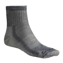 Goodhew 1/4 Crew Hiking Socks - Merino Wool, Midweight, Medium Cushion (For Men and Women) in Navy - 2nds