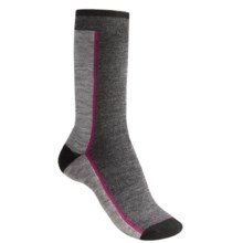 Goodhew Befuddled Socks - Merino Wool, Cushioned Sole (For Women) in Charcoal /Grey - 2nds