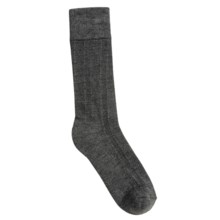 Goodhew Cambridge Dress Socks - Merino Wool (For Men) in Charcoal - Closeouts