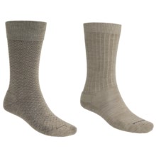 Goodhew Crew Socks - 2 pack (For Men) in Khaki/Khaki - 2nds
