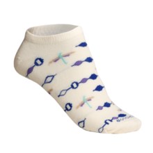 Goodhew Dragonfly Ankle Socks - Merino Wool (For Women) in Natural - Closeouts
