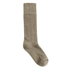 Goodhew Ferrera Dress Socks - Merino Wool (For Men) in Khaki - 2nds