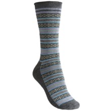 Goodhew Funisle Wool Blend Socks (For Women) in Charcoal - Closeouts