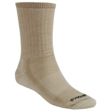 Goodhew Hiking Socks - Merino Wool, Crew (For Men and Women) in Khaki - 2nds