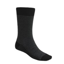 Goodhew Houndstooth Socks (For Men) in Black/Charcoal - 2nds