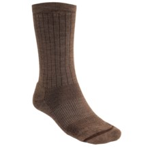 Goodhew Lifestyle Santa Fe Socks - Merino Wool, Crew (For Men) in Brown Heather - 2nds