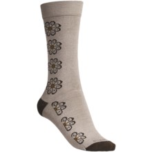 Goodhew Marigold Socks - Merino Wool, Crew (For Women) in Fawn - Closeouts