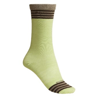 Goodhew OMG Crew Socks - Merino Wool Blend (For Women)