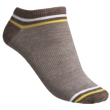 Goodhew OMG Footie Socks - Merino Wool, Lightweight (For Women) in Khaki/Bark/Polar/Aorosa - Closeouts
