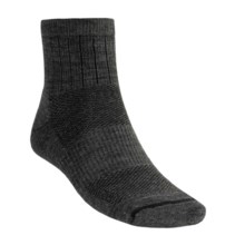 Goodhew Santa Fe Socks - Merino Wool, Quarter-Crew (For Men) in Charcoal - 2nds
