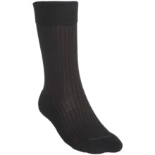 Goodhew Windsor Classic Socks - Merino Wool (For Men) in Black/Charcoal - Closeouts