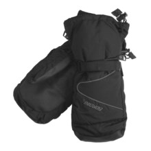 Gordini Aquabloc® Down Gauntlet Mittens - Waterproof, 600 Fill Power (For Men) in Black - Closeouts