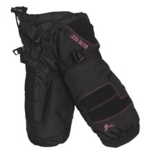 Gordini Elevation Gore-Tex® Mittens - Waterproof, Insulated (For Women) in Black/Deep Pink - Closeouts