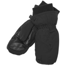 Gordini Floral PrimaLoft® Mittens - Waterproof, Insulated (For Women) in Black - Closeouts
