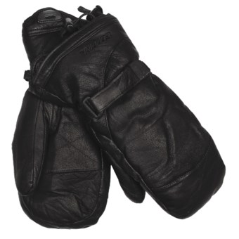 Gordini The Leather Goose II Mittens - Waterproof, 600 Fill Power (For Women) in Black