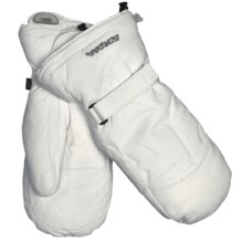 Gordini The Leather Goose II Mittens - Waterproof, 600 Fill Power (For Women) in White - Closeouts