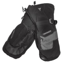 Gordini The Two Step Mittens - Waterproof, Insulated (For Men) in Black/Dark Grey - Closeouts