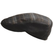 Gottmann Innsbruck Driving Cap - Ear Flaps, Water Repellent (For Men) in Brown Plaid - Closeouts