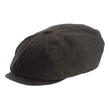Gottmann Plaid Driving Cap - Flex Band, Cotton (For Men) in Brown - Closeouts