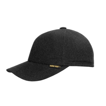 Gottmann Wool Gore-Tex® Baseball Cap - Waterproof (For Men and Women) in Anthracite
