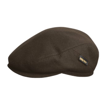 Gottmann Wool Gore-Tex® Driving Hat - Waterproof (For Men) in Brown