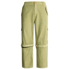 Gramicci Backpacker Convertible Capri Pants - Ripstop Cotton (For Women) in Light Aloe - Closeouts