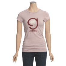 Gramicci Circle G Logo Ecologic T-Shirt - Organic Cotton Jersey, Short Sleeve (For Women) in Keepsake Lilac - Closeouts