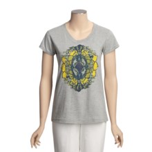 Gramicci Corawood Tunic T-Shirt - Organic Cotton, Short Sleeve (For Women) in Heather Grey - Closeouts