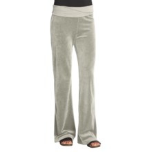 Gramicci Cristelle Velour Pants (For Women) in Silverweed - Closeouts