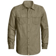 Gramicci Dexter Shirt - Long Sleeve (For Men) in Fatigue Green - Closeouts