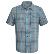 Gramicci Drakes Bay Shirt - Short Sleeve (For Men) in Scuba Blue - Closeouts