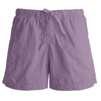 Gramicci Free Stride Shorts - UPF 30, Quick Dry (For Women) in Smokey Mountain