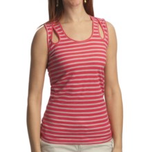 Gramicci Giama Dafina Stripe Tank Top (For Women) in Rose Red - Closeouts