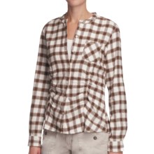 Gramicci Iguazu Edeni Flannel Shirt - Long Sleeve (For Women) in Fawn - Closeouts