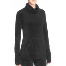 Gramicci Liana Shirt - Cowl Neck, Stretch Velour, Long Sleeve (For Women) in Black - Closeouts