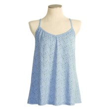 Gramicci Minoru Penelope Vine Print Tank Top - Spaghetti Strap (For Women) in Minocqua Blue - Closeouts