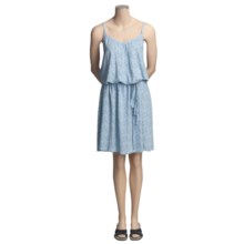 Gramicci Minoru Raine Vine Print Dress - Spaghetti Strap (For Women) in Minocqua Blue - Closeouts