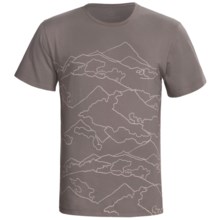 Gramicci Mountain T-Shirt - Organic Cotton, Short Sleeve (For Men) in Iron - Closeouts