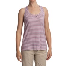 Gramicci Nia Naira Jersey Drapy Tank Top - Racerback (For Women) in Keepsake Lilac - Closeouts