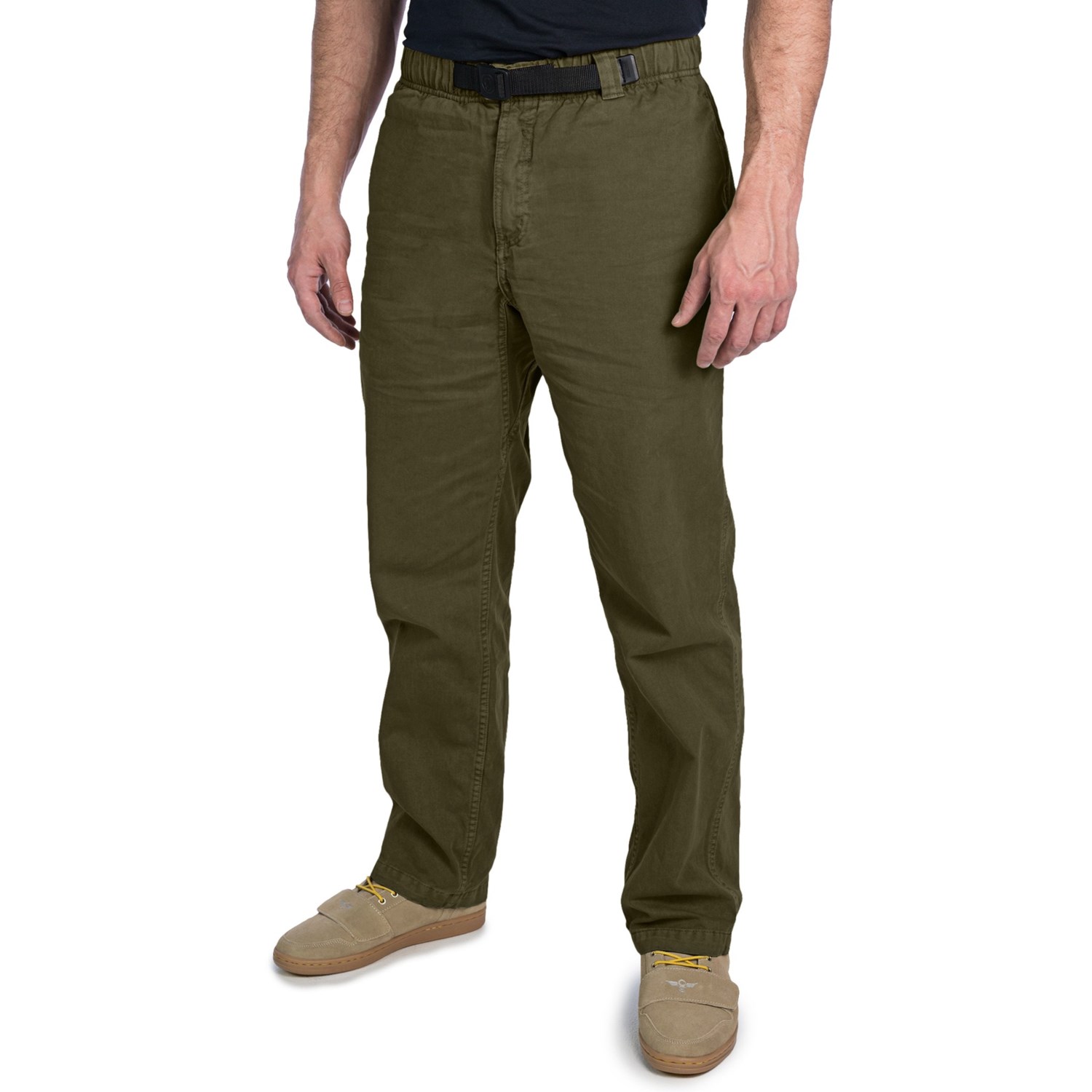 gramicci pants khaki grey