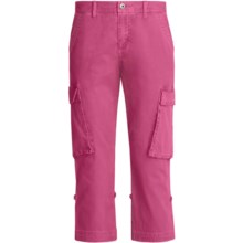 Gramicci Sarai Crop Pants - Diamond Twill (For Women) in Rasberry Rose - Closeouts