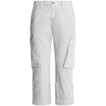Gramicci Sarai Crop Pants - Diamond Twill (For Women) in Star White