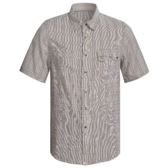 Gramicci Sentinel Shirt - Short Sleeve (For Men) in Chipmunk