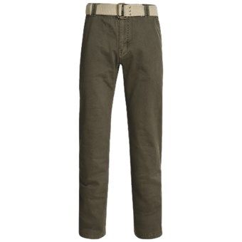 Gramicci Signal Pants with Belt (For Men) in Fatigue Green