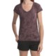 Gramicci Tara Tie-Dye V-Neck T-Shirt - UPF 20, Hemp-Organic Cotton, Short Sleeve (For Women)