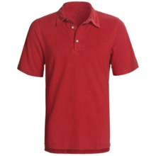 Gramicci Tirreno Polo Shirt - Hemp-Organic Cotton, Short Sleeve (For Men) in Chili Pepper - Closeouts