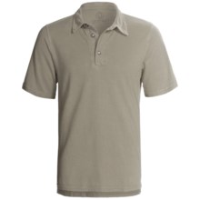 Gramicci Tirreno Polo Shirt - Hemp-Organic Cotton, Short Sleeve (For Men) in Cloudburst - Closeouts
